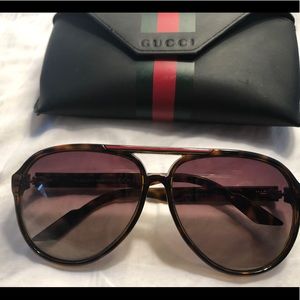 Gucci Tortoise Aviators GG 1627/S